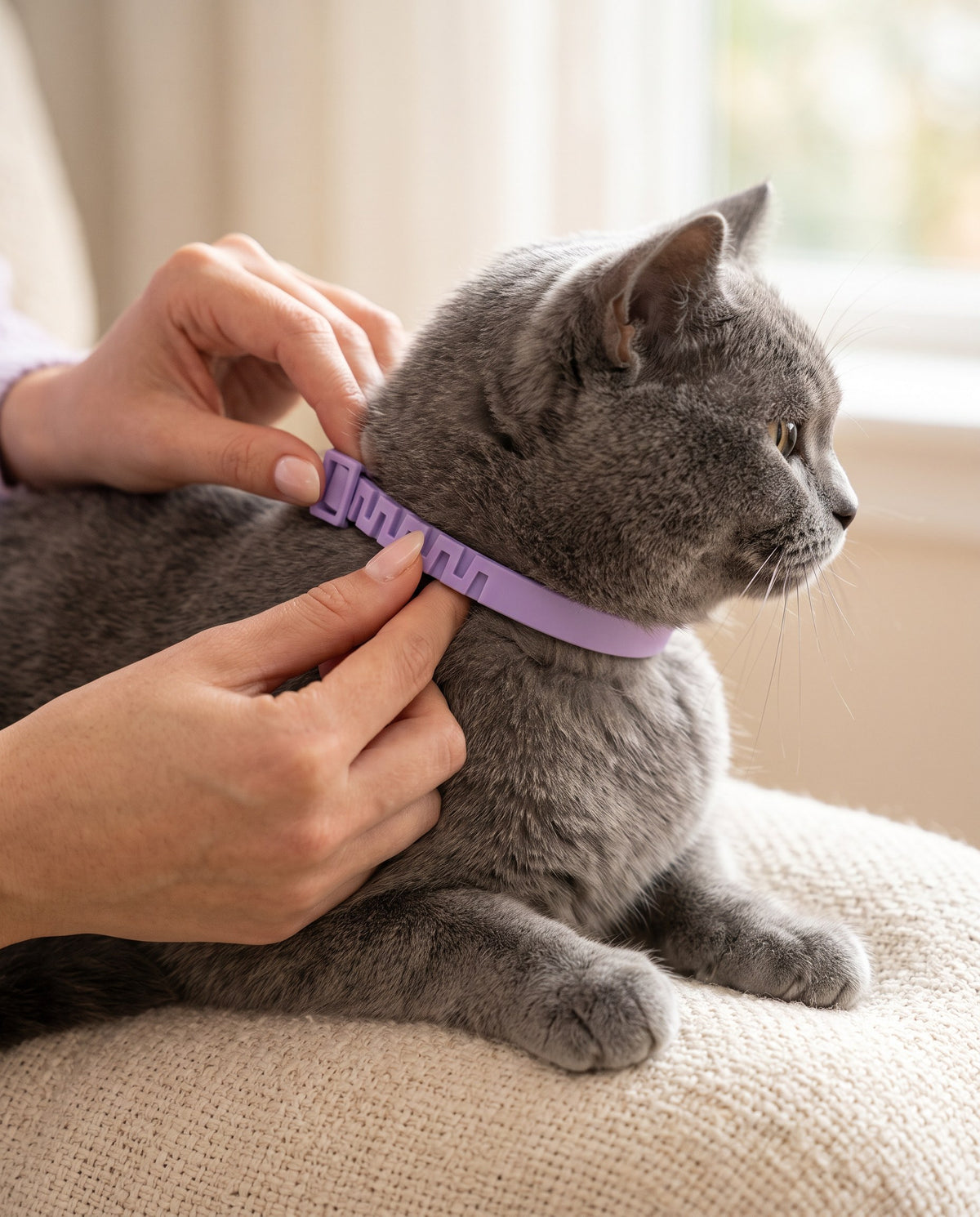 Collier apaisant pour chat